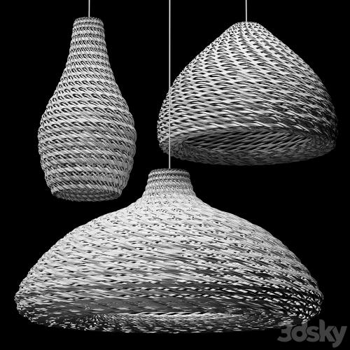 Rattan Pendant Light 08