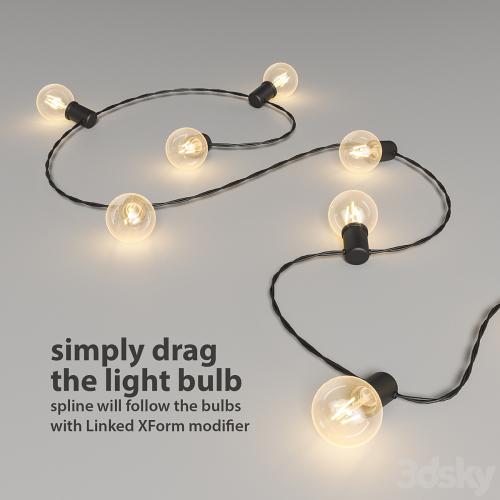 Editable Garland Lights Set 2