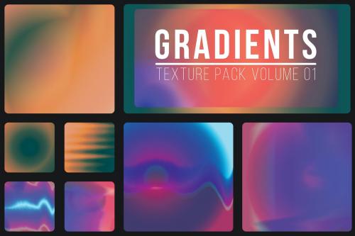 25 Gradient Textures Vol. 01