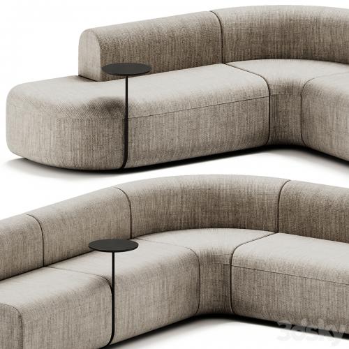 ARTIKO Sectional modular fabric sofa AT 16 by MDD