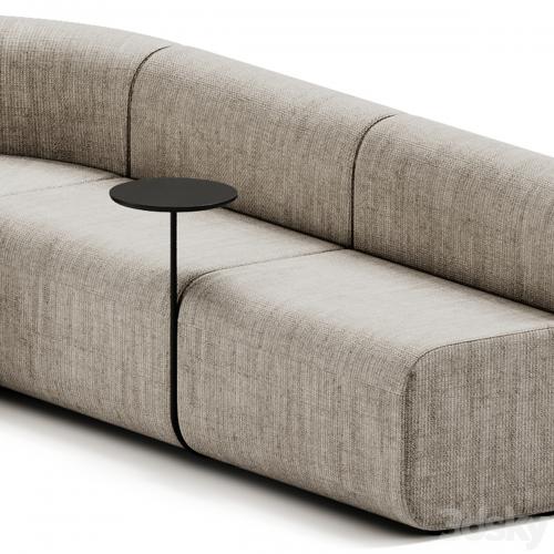 ARTIKO Sectional modular fabric sofa AT 16 by MDD