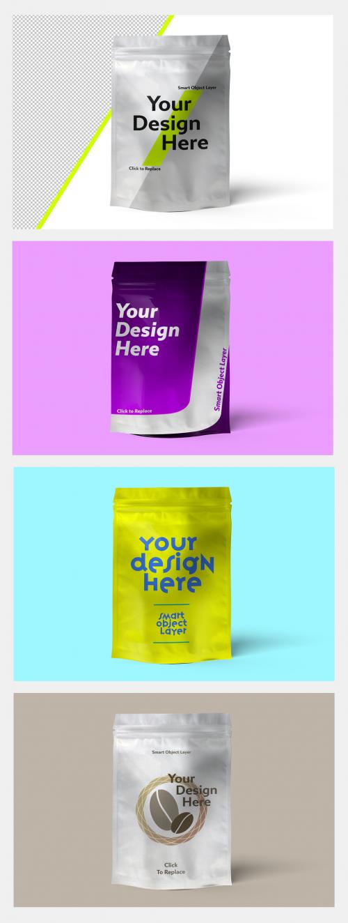 Foil Sachet Mockup - 329646469