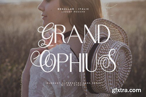 Grand Ophius - Elegant & Luxury Font XBMCN7U