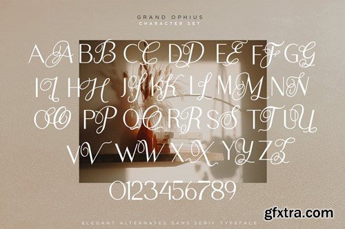 Grand Ophius - Elegant & Luxury Font XBMCN7U