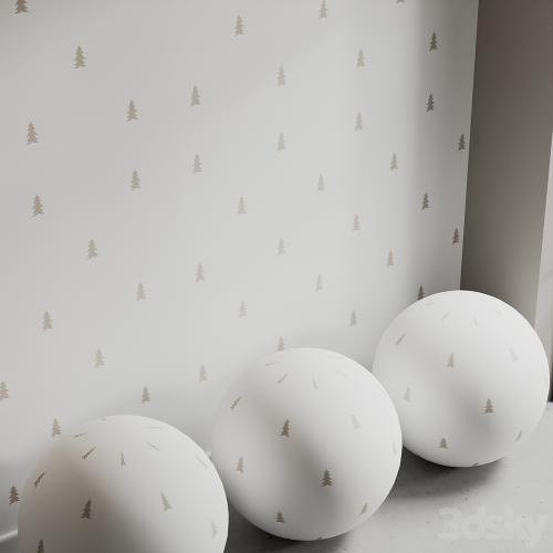 Neutral Children's Wallpaper Set