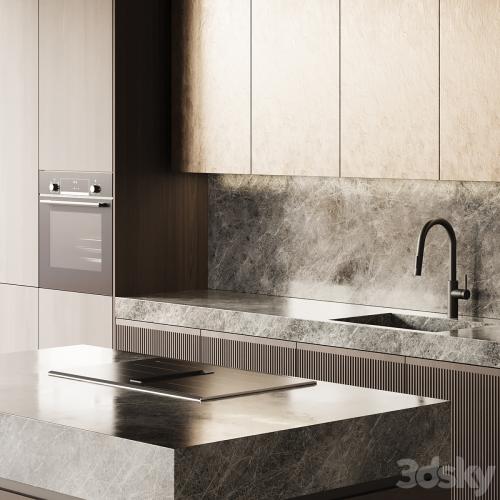 Modern style kitchen with island Kitchen 05