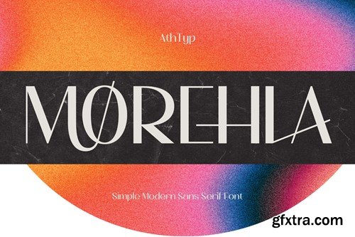 Morehla Simple Modern Sans Serif GGS2JL6