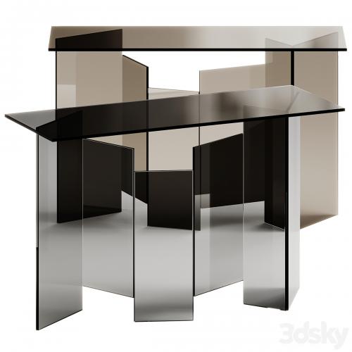 Tonelli Design METROPOLIS Rectangular console table