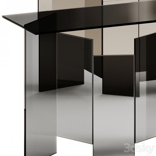 Tonelli Design METROPOLIS Rectangular console table