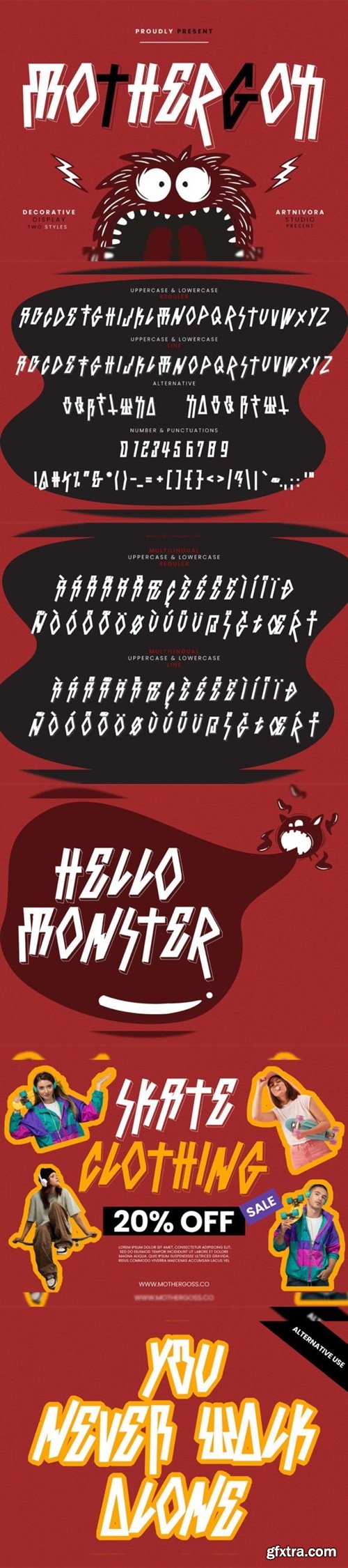 Mothergoss Font