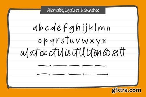 This Notes - Handwritten Marker Note Font LX3NTXS