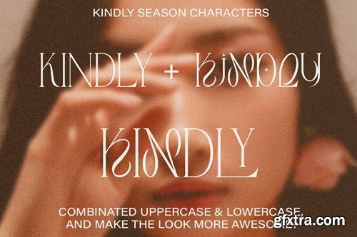 Kindly Season - Modern Luxury Logo W8CLHR8