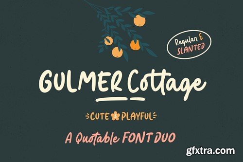 Gulmer Cottage Font Duo NE29D35