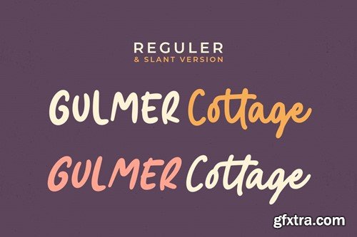 Gulmer Cottage Font Duo NE29D35