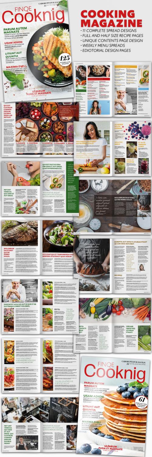 Cooking Magazine Layout - 331040052