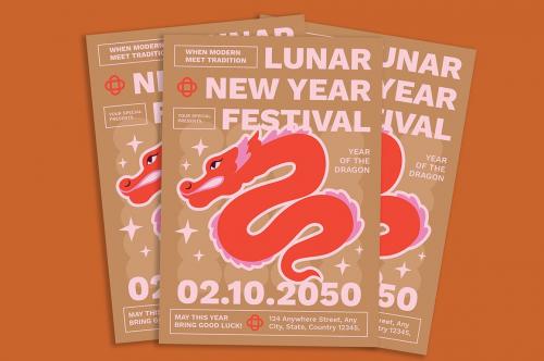 Chinese New Year Fest Flyer