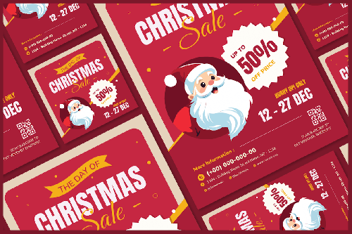 Christmas Promo Sale Flyer