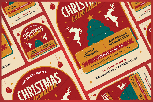 Christmas Celebration Flyer