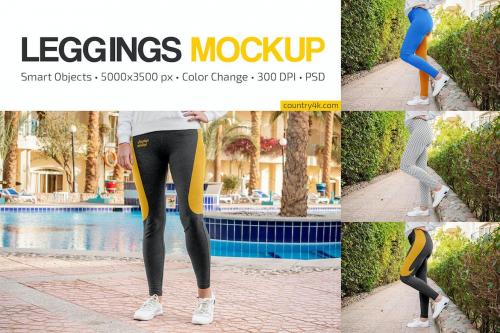 Leggings Mockup Set