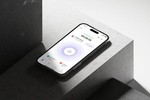 VPN Server Mobile App UI Kit