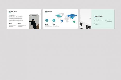 Stylish Minimal PowerPoint Presentation Template