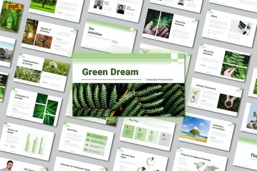 Campaign Presentation Templates - Go Green