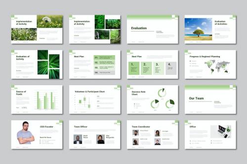 Campaign Presentation Templates - Go Green