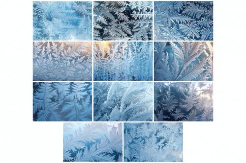 Frost Pattern Backgrounds