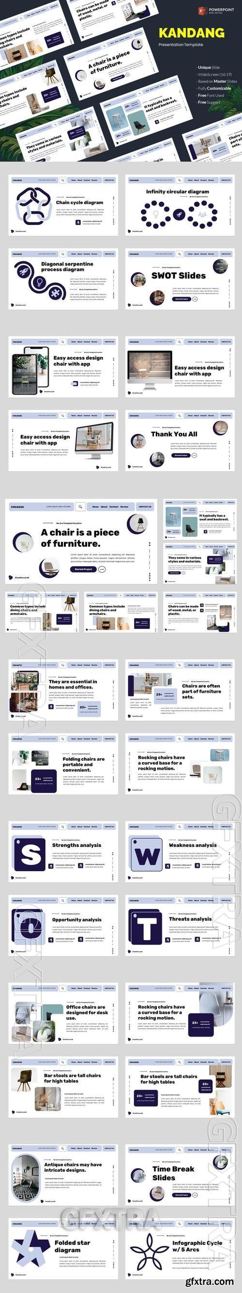 Chuaks - Minimalist Furniture Powerpoint Template TQSYNMR