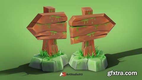 Master 3D & 2D Hand Painting/Combine Blender & Photoshop