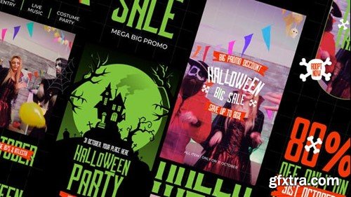 Videohive Halloween Promo Instagram Stories 48264024