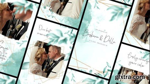 Videohive Wedding Invitation Stories Pack 49446663