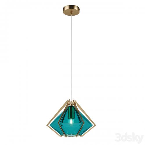 OM Pendant lamp Indigo Vista 11012/B/1P