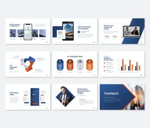 Rapport - Annual Report Deck Presentation Template