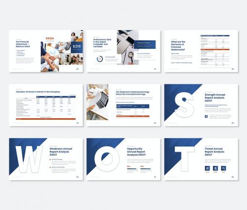 Rapport - Annual Report Deck Presentation Template