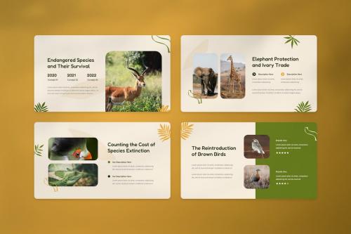 Erazoo - Animal Conservation PowerPoint Template