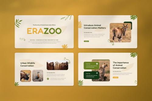 Erazoo - Animal Conservation PowerPoint Template