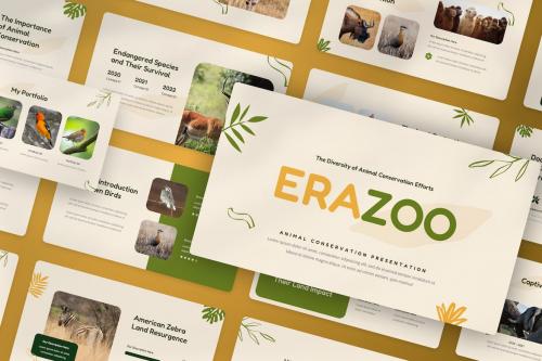 Erazoo - Animal Conservation PowerPoint Template