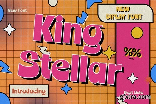 King Stellar Display Font FG2VBW2