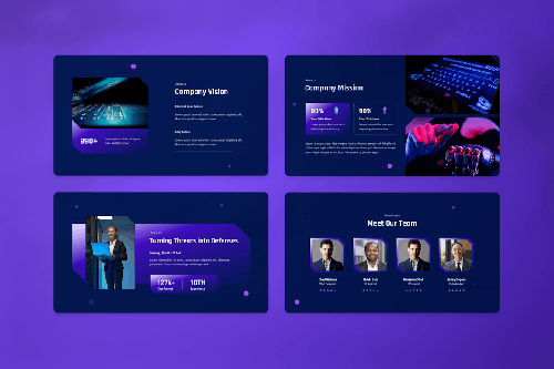 Cyberfolt - Cyber Security PowerPoint Template