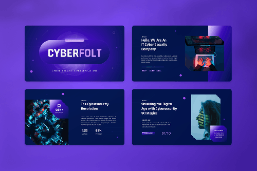 Cyberfolt - Cyber Security PowerPoint Template