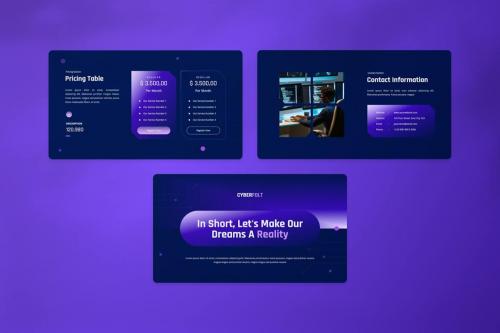 Cyberfolt - Cyber Security PowerPoint Template