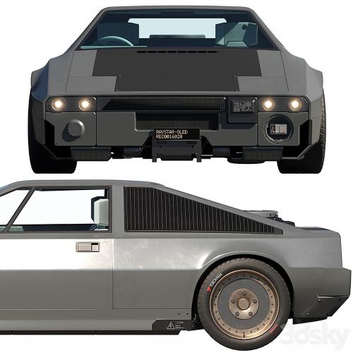 Lotus Esprit S3 1981 cyberpunk