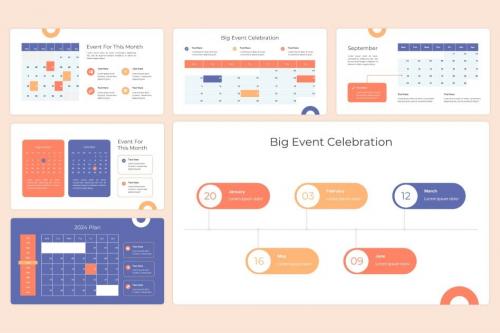 Calendar 2024 - Powerpoint Templates