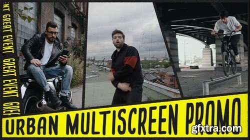 Videohive Urban Multiscreen Promo 49621593