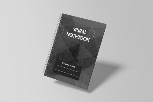 Spiral Notebook Mockup