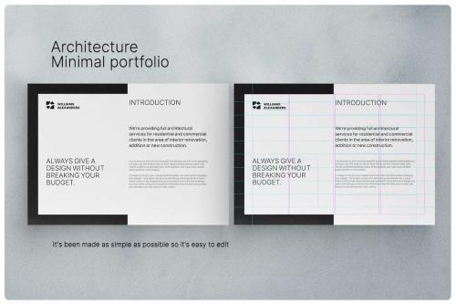 Architecture Portfolio Template