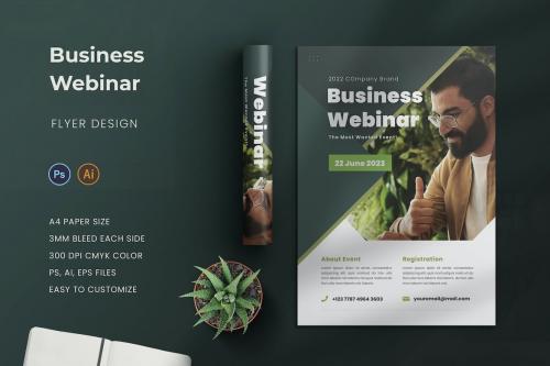 Business Webinar Flyer