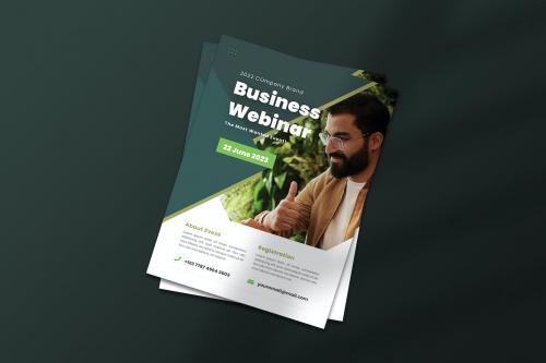 Business Webinar Flyer