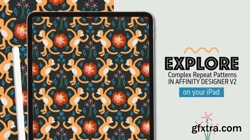 Explore Complex Repeat Patterns in Affinity Designer V2 on the iPad